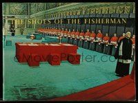 5h681 SHOES OF THE FISHERMAN souvenir program book '68 Pope Anthony Quinn tries to prevent WWIII!