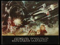 5h704 STAR WARS souvenir program book 1977 color images from Lucas' classic!