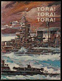5h727 TORA TORA TORA souvenir program book '70 Bob McCall art of the attack on Pearl Harbor!