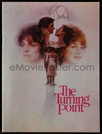 5h732 TURNING POINT souvenir program book '77 art of Shirley MacLaine & Anne Bancroft by Alvin!