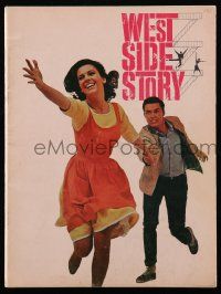 5h744 WEST SIDE STORY souvenir program book '61 Academy Award winning classic musical!
