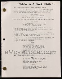 5h776 DEVIL IN A BLUE DRESS script copy '00s you can see exactly how the original script was written