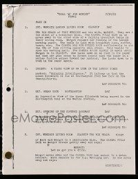 5h777 DIAL M FOR MURDER script copy '00s you can see exactly how the original script was written!