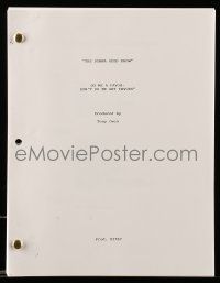 5h778 DONNA REED SHOW TV script copy '00s you can see exactly how the original script was written!
