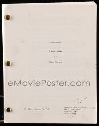 5h790 HELLRAISER script copy '00s you can see exactly how the original script was written!