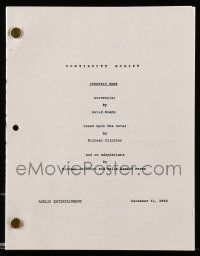 5h800 JURASSIC PARK script copy '00s you can see exactly how the original script was written!