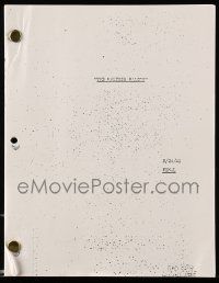 5h808 MALTESE FALCON script copy '00s you can see exactly how the original script was written!
