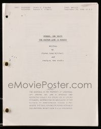 5h813 MURDER SHE WROTE TV script copy '00s see exactly how the original script was written!
