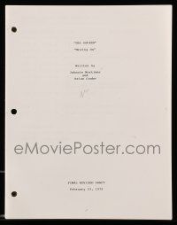 5h825 ROPERS TV script copy '00s you can see exactly how the original script was written!