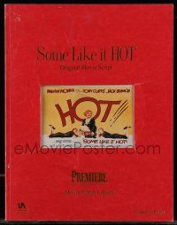 5h830 SOME LIKE IT HOT script copy '94 you can see exactly how the original script was written!
