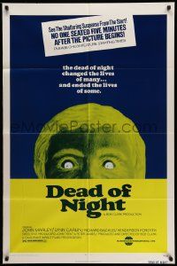 5j279 DEAD OF NIGHT 1sh '74 zombies changed the lives of many & ended the lives of some!