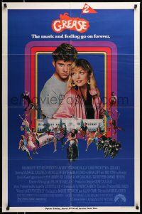 5j451 GREASE 2 advance 1sh '82 Michelle Pfeiffer in her first starring role, Maxwell Caulfield