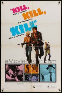 5j555 KILL 1sh '72 James Mason, Stephen Boyd, international drug smuggling!