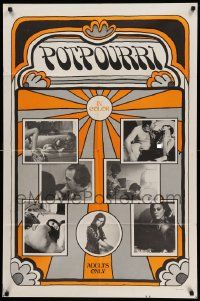 5j720 POTPOURRI 1sh '69 New York City underground sex documentary, sexy images!