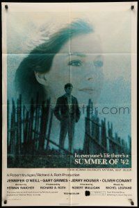 5j850 SUMMER OF '42 1sh '71 in everyone's life there's a summer like this, Jennifer O'Neill!