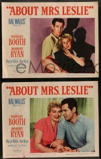 5k027 ABOUT MRS. LESLIE 8 LCs '54 Shirley Booth, Robert Ryan, the man she never quite married!