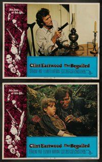 5k059 BEGUILED 8 LCs '71 Clint Eastwood & Geraldine Page, directed by Don Siegel!