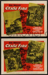 5k102 CEASE FIRE 8 3D LCs '53 Korean War movie in cooperation with Department of Defense!