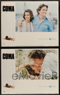 5k646 COMA 7 LCs '77 sexy Genevieve Bujold, Michael Douglas, directed by Michael Crichton!