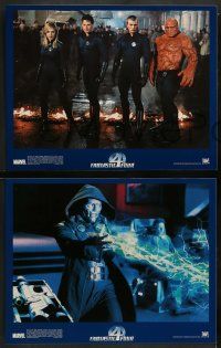 5k010 FANTASTIC FOUR 10 LCs '05 Jessica Alba, Michael Chiklis, Evans, Marvel super heroes!