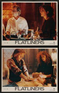 5k652 FLATLINERS 7 LCs '90 Kiefer Sutherland, Julia Roberts, Kevin Bacon, Baldwin, Platt!
