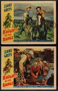 5k656 KNIGHTS OF THE RANGE 7 LCs '40 Russell Hayden, Victor Jory, written by Zane Grey!