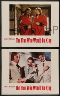 5k359 MAN WHO WOULD BE KING 8 LCs '75 British soldiers Sean Connery & Michael Caine!