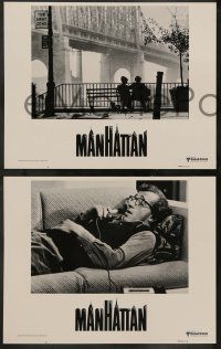 5k001 MANHATTAN 12 Spanish/U.S. export LCs '79 with classic bridge scene not in U.S. set, Woody Allen!