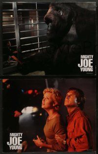 5k017 MIGHTY JOE YOUNG 9 LCs '98 Charlize Theron, Bill Paxton & special FX images with giant ape!