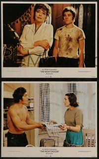 5k417 NIGHT DIGGER 8 LCs '71 Patricia Neal, Pamela Brown, Nicholas Clay