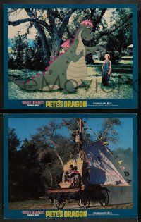 5k695 PETE'S DRAGON 6 LCs '77 Walt Disney, Helen Reddy, Jim Dale, Mickey Rooney!