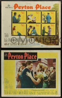 5k443 PEYTON PLACE 8 LCs '58 from the novel of small town life by Grace Metalious, Hope Lange!
