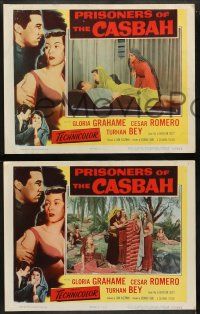 5k452 PRISONERS OF THE CASBAH 8 LCs '53 dazzling, desirable, and deadly sexy Gloria Grahame!