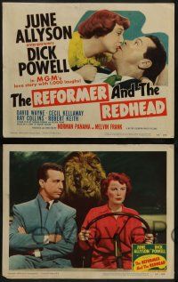 5k460 REFORMER & THE REDHEAD 8 LCs '50 June Allyson overpowers Dick Powell with 1000 laughs!