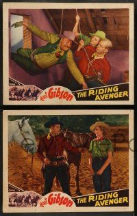 5k863 RIDING AVENGER 3 LCs '36 cowboy Hoot Gibson in another big-thrill western!