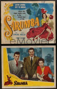 5k488 SARUMBA 8 LCs '50 Doris Dowling does the Cuban dance sensation!