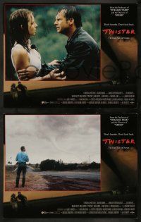 5k599 TWISTER 8 LCs '96 storm chasers Bill Paxton & Helen Hunt, Philip Seymour Hoffman!