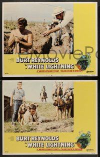 5k629 WHITE LIGHTNING 8 LCs '73 moonshine bootlegger Burt Reynolds, Ned Beatty