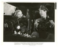 5m105 13 HOURS BY AIR 8x10.25 still '36 Fred MacMurray smiling at co-pilot Joan Bennett in plane!
