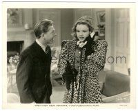 5m127 ANDY HARDY MEETS DEBUTANTE 8x10 still '40 excited Mickey Rooney by Judy Garland on phone!!