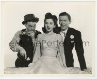 5m195 BORN TO SING deluxe 8x10 still '42 McDonald, Weidler & Leo Gorcey by Clarence Sinclair Bull!