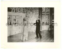 5m229 CAREFREE 8.25x10 still '38 Fred Astaire & Ginger Rogers dancing by trophy case by Miehle!