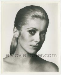 5m240 CATHERINE DENEUVE 8x10 still '69 close up, making her American debut in The April Fools!