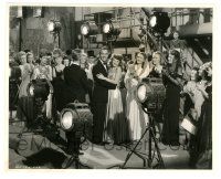 5m272 COVER GIRL 8x9.75 still '44 Rita Hayworth & others celebrating on Broadway set by Ned Scott!