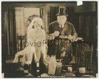 5m275 CRAZY TO MARRY 8x10 still '21 great close up of newlywed Fatty Arbuckle by bride Lila Lee!