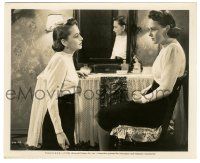 5m281 DARK MIRROR 8.25x10 still '46 cool image showing Olivia de Havilland as both twin sisters!