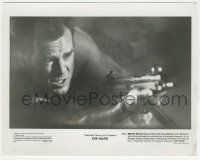 5m301 DIE HARD 8x10 still '88 super c/u of Bruce Willis as John McClane firing gun on ground!