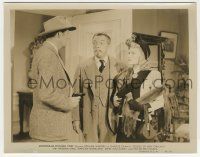 5m308 DOCKS OF NEW ORLEANS 8x10.25 still '48 Roland Winters as Charlie Chan & Dale at gunpoint!