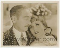 5m327 EASY TO LOVE 8x10 still '34 romantic close up of Adolphe Menjoy & pretty Mary Astor!