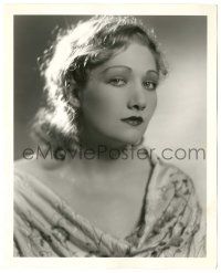 5m330 EDWINA BOOTH deluxe 8x10 still '30s beautiful head & shoulders portrait by Hurrell!
